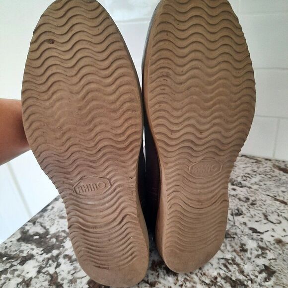 RHINO REDDISH BROWN Men's LEATHER Work boots SIZE 7 - Picture 10 of 15